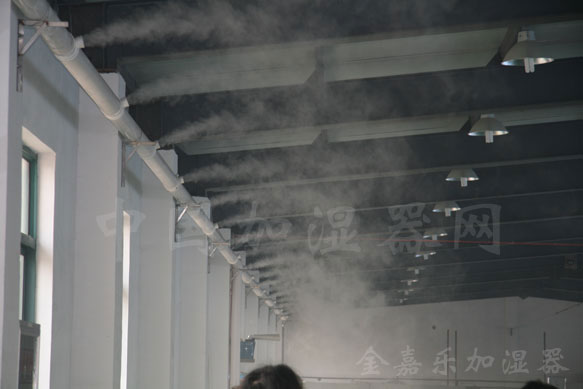 超声波加湿器现场安装喷雾效果 超声波加湿器现场安装喷雾效果